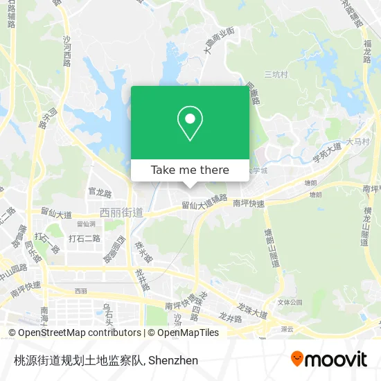 桃源街道规划土地监察队 map
