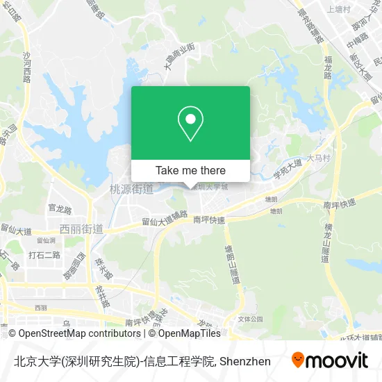 北京大学(深圳研究生院)-信息工程学院 map