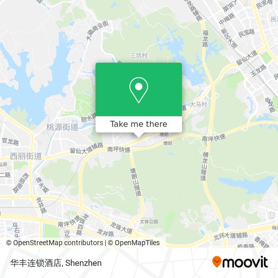 华丰连锁酒店 map