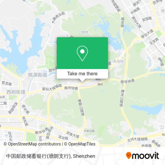 中国邮政储蓄银行(塘朗支行) map