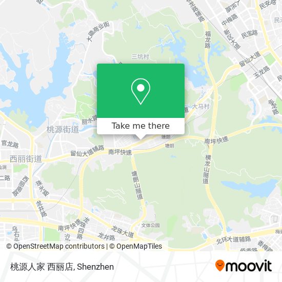 桃源人家 西丽店 map