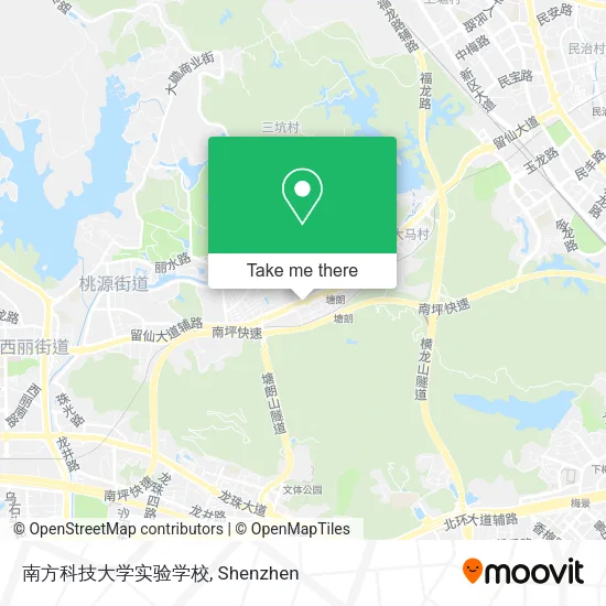 南方科技大学实验学校 map
