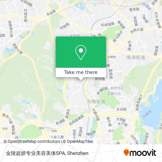 金陵超妍专业美容美体SPA map