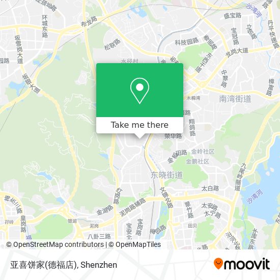 亚喜饼家(德福店) map