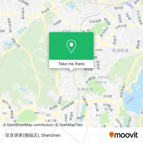 亚喜饼家(德福店) map
