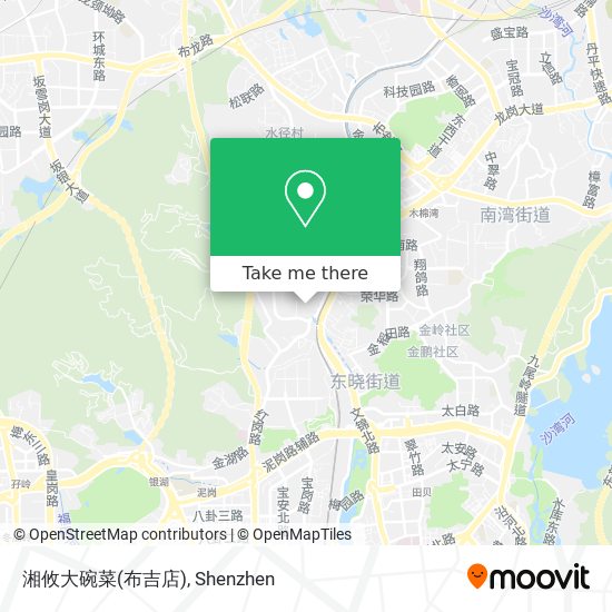 湘攸大碗菜(布吉店) map