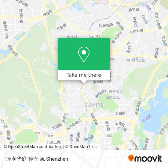 泽润华庭-停车场 map
