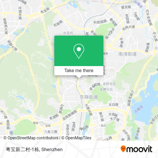 粤宝新二村-1栋 map