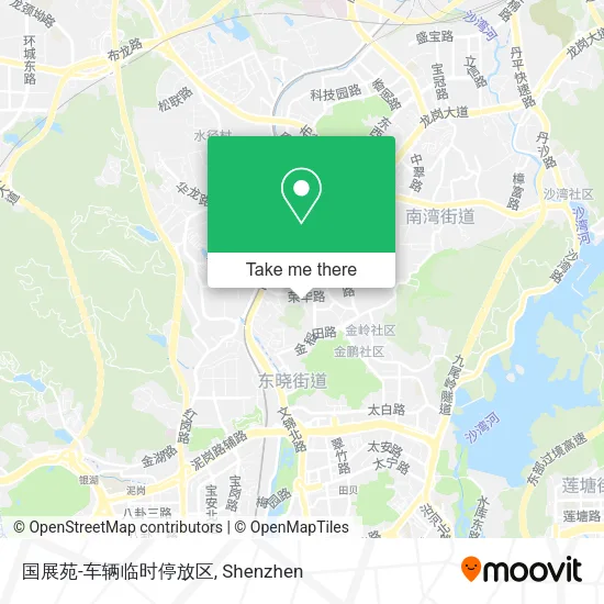 国展苑-车辆临时停放区 map