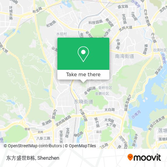 东方盛世B栋 map