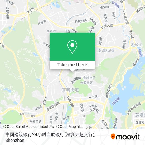 中国建设银行24小时自助银行(深圳荣超支行) map