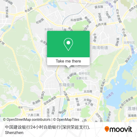 中国建设银行24小时自助银行(深圳荣超支行) map
