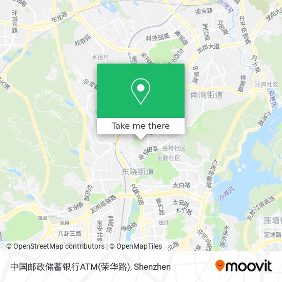 中国邮政储蓄银行ATM(荣华路) map