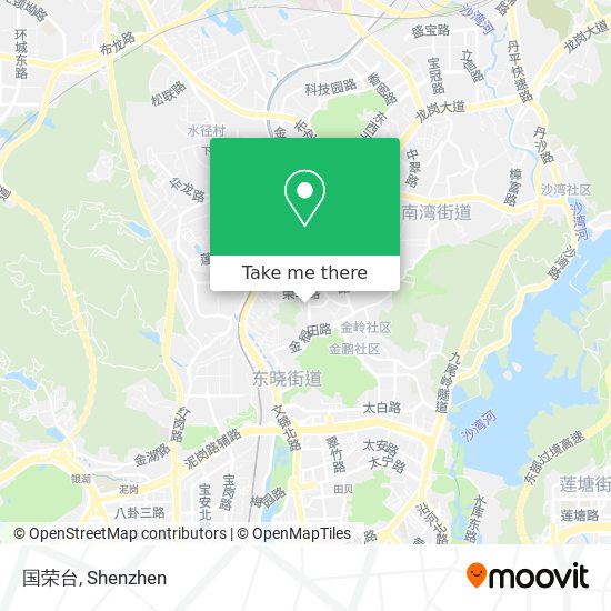 国荣台 map