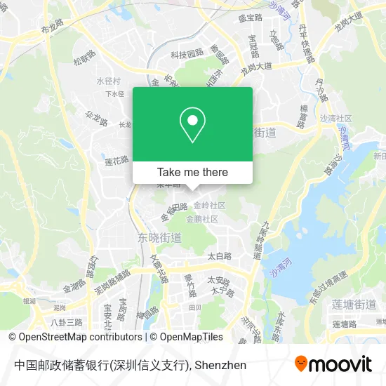 中国邮政储蓄银行(深圳信义支行) map