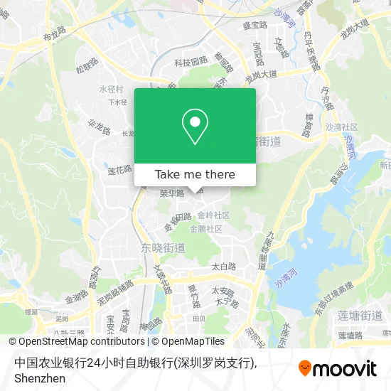 中国农业银行24小时自助银行(深圳罗岗支行) map