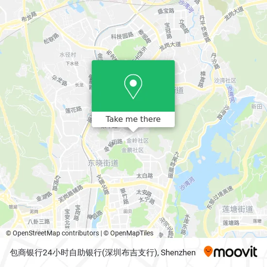 包商银行24小时自助银行(深圳布吉支行) map
