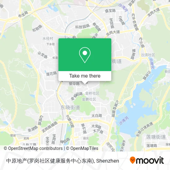 中原地产(罗岗社区健康服务中心东南) map