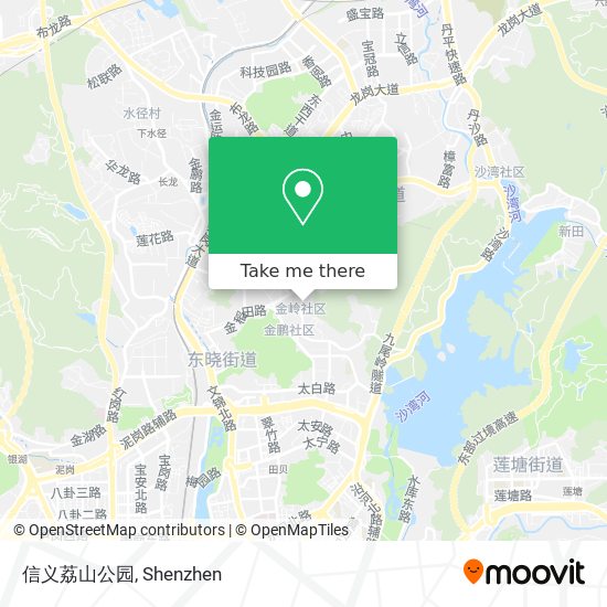 信义荔山公园 map