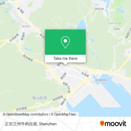 正宗兰州牛肉拉面 map