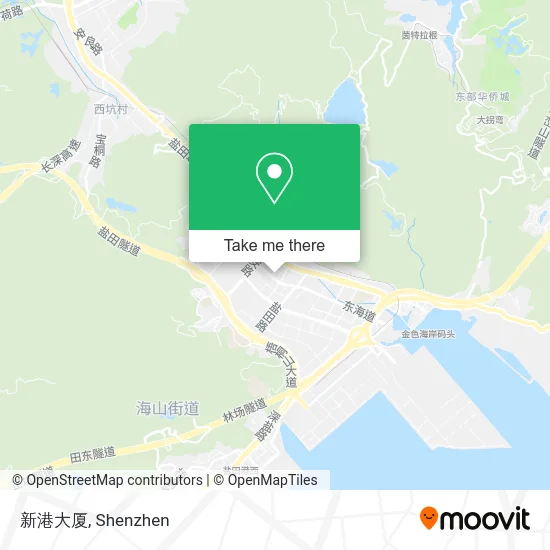 新港大厦 map