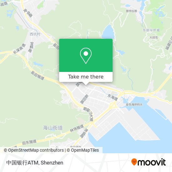 中国银行ATM map