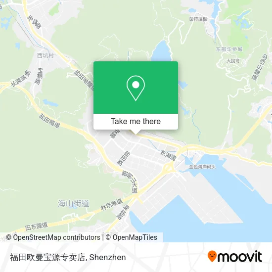 福田欧曼宝源专卖店 map