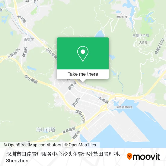 深圳市口岸管理服务中心沙头角管理处盐田管理科 map