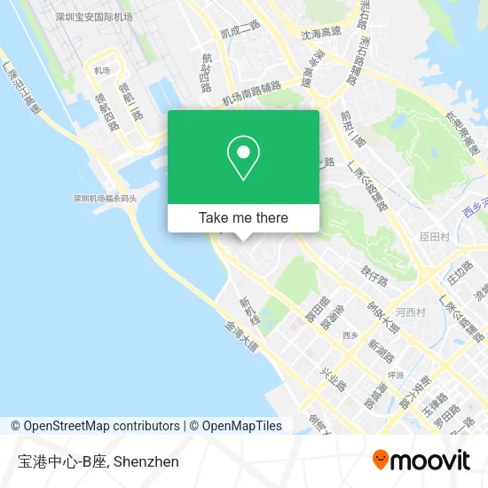 宝港中心-B座 map