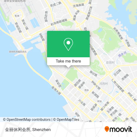 金丽休闲会所 map