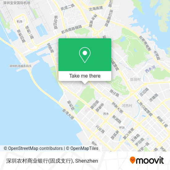 深圳农村商业银行(固戍支行) map
