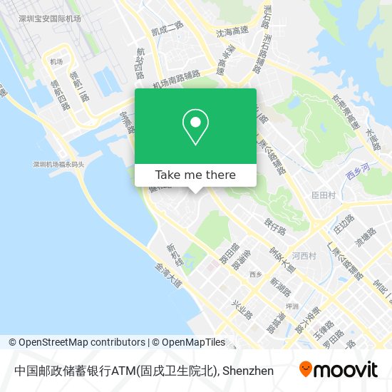 中国邮政储蓄银行ATM(固戌卫生院北) map