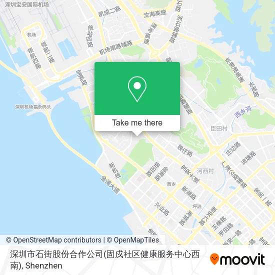 深圳市石街股份合作公司(固戍社区健康服务中心西南) map