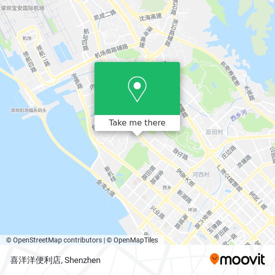 喜洋洋便利店 map