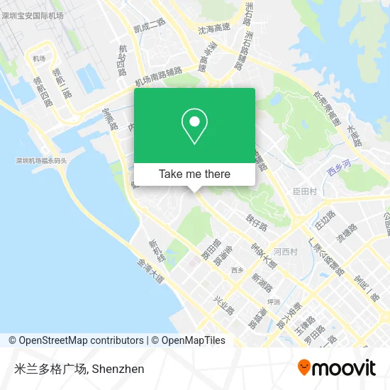 米兰多格广场 map