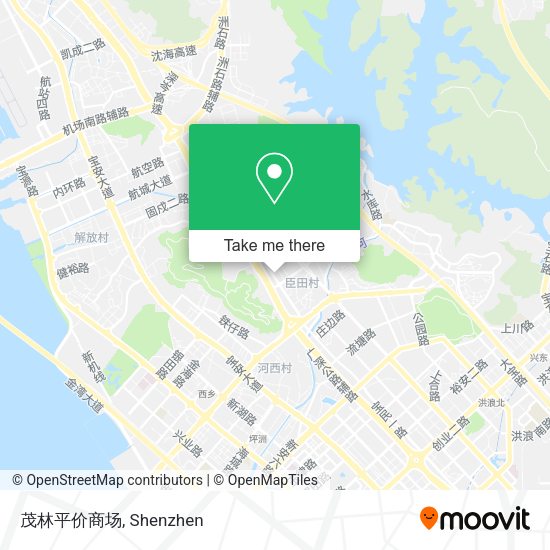 茂林平价商场 map