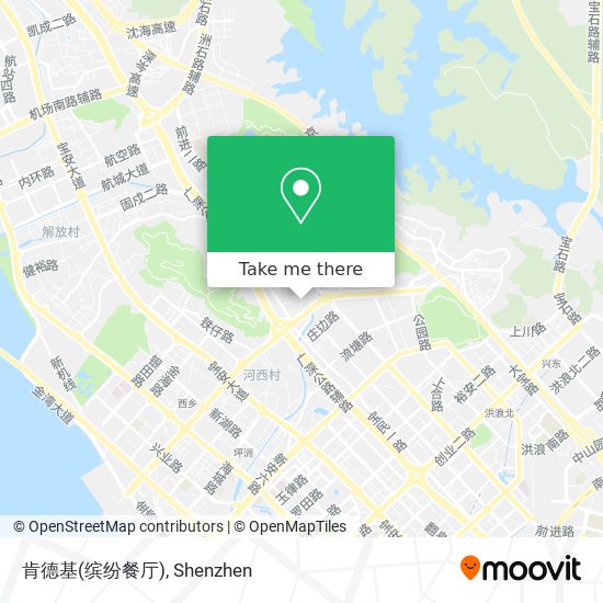 肯德基(缤纷餐厅) map