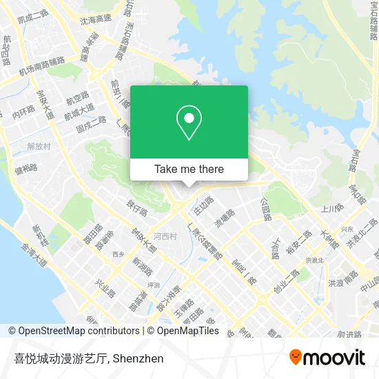 喜悦城动漫游艺厅 map