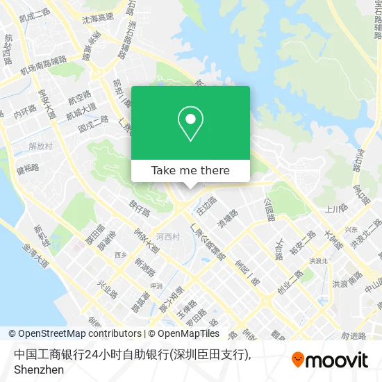 中国工商银行24小时自助银行(深圳臣田支行) map