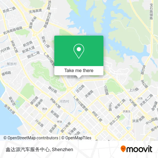 鑫达源汽车服务中心 map
