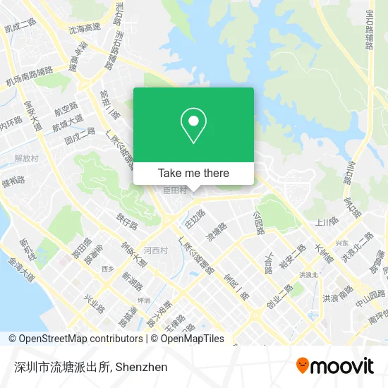 深圳市流塘派出所 map