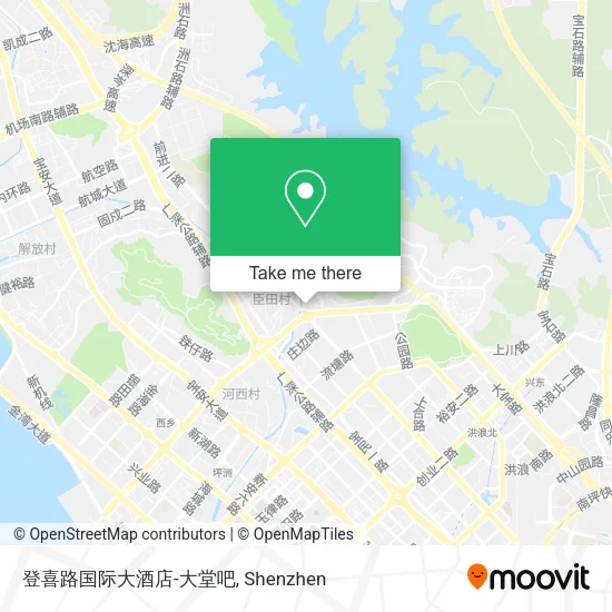 登喜路国际大酒店-大堂吧 map