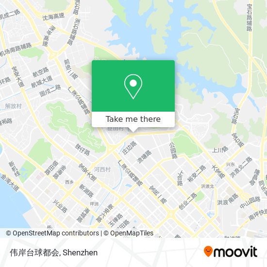 伟岸台球都会 map