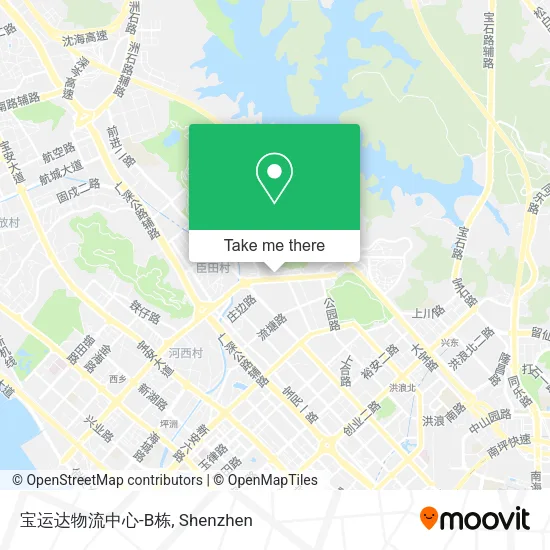 宝运达物流中心-B栋 map