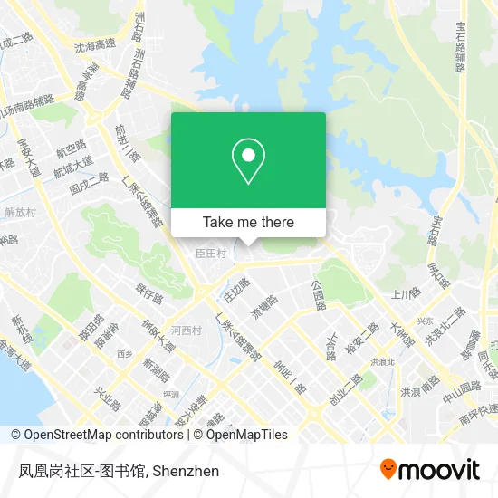 凤凰岗社区-图书馆 map