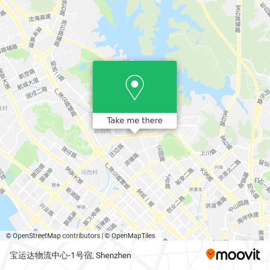 宝运达物流中心-1号宿 map