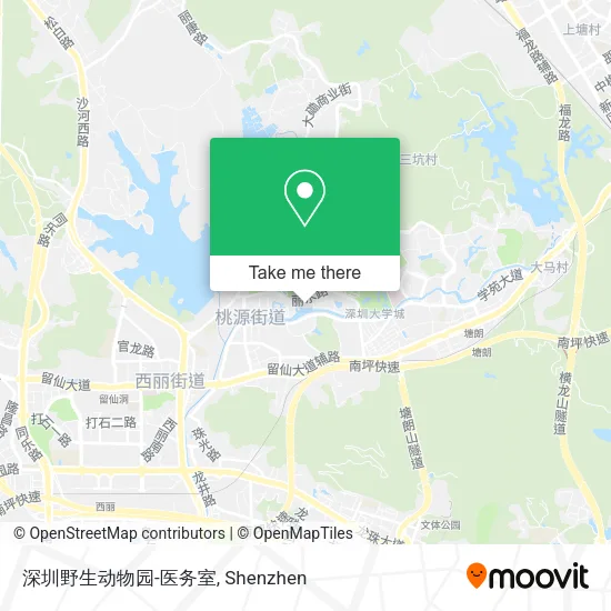 深圳野生动物园-医务室 map