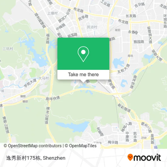 逸秀新村175栋 map