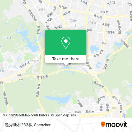 逸秀新村233栋 map