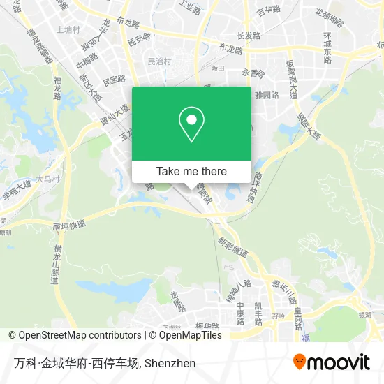 万科·金域华府-西停车场 map